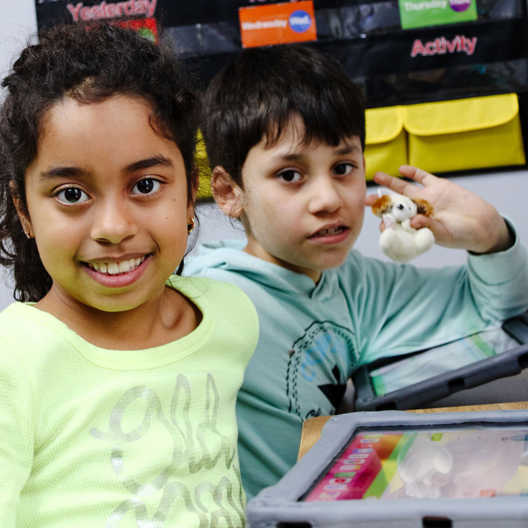 two pupils