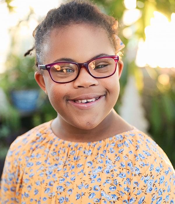 a child with Down syndrome