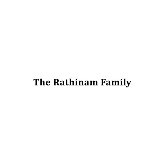 The Rathinam Family